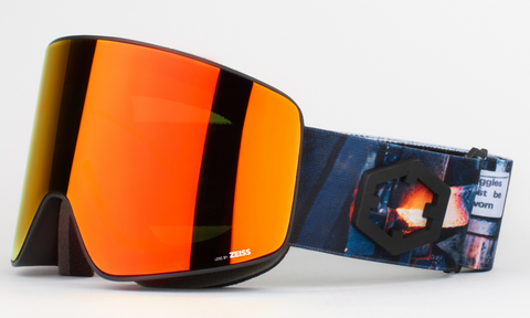 Out Of Void Blacksmith Red MCI Maschera da sci snow